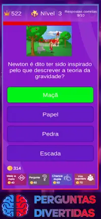 QuizOlá: Quiz & jogo de trivia Screen Shot 1