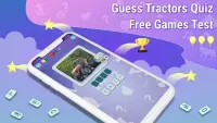 Guess Tractors Quiz Question Free Games ❓🚜⁉️🚜 Screen Shot 0