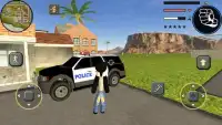Stickman Rope Hero Police Town Simulator Screen Shot 0