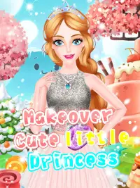 Makeover cute Princess - Dressup&Makeup Games Screen Shot 3