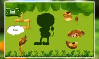 Jeu de puzzle animal Screen Shot 1