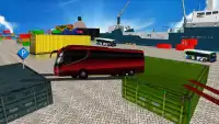 Nyata Pelatih Bis Parkir Menyetir Sekolah 3D Sim Screen Shot 2