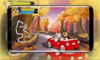 Paw puppy patrol subway racing games Screen Shot 1