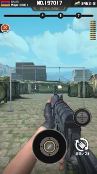 atış kahramanı: silah atış poligonu hedef oyunu Screen Shot 1