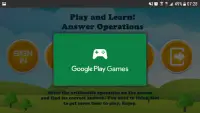 Answer Operations - Kids Math (Free, no ads) Screen Shot 7