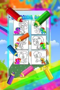 Pony Unicorn Coloring For Kids Screen Shot 2