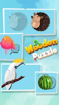 Baby Wooden Puzzle Screen Shot 1