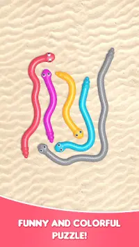 Snake Tangle Knot : Worm Zone Screen Shot 2