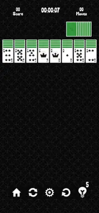 Spider Solitaire Card Game Screen Shot 0