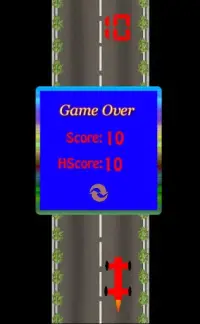 Brick Game Car Game Screen Shot 4