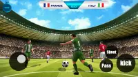 Liga de campeones del fútbol real - Copa del mundo Screen Shot 1