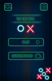 Tic-Tac-Toe Glow: X O puzzle Game Screen Shot 3