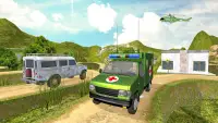 Military Ambulance Simulator: Army Rescue Bus 2021 Screen Shot 0