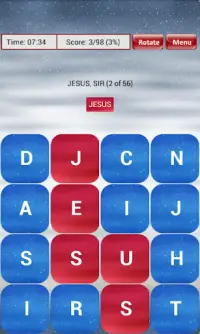 Bible Word Scramble Screen Shot 0