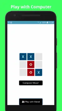 Tic-Tac-Toe (Play with friends or Computer) Screen Shot 5
