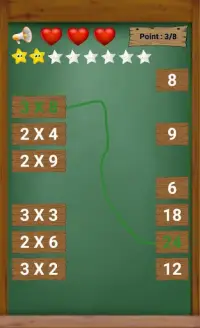 multiplication table Screen Shot 1