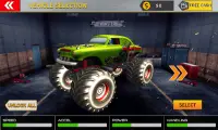 Monster Mega Truck Jump 3D Rac Screen Shot 0
