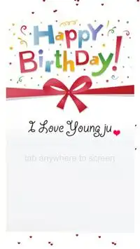 Happy Birthday YJ Screen Shot 5
