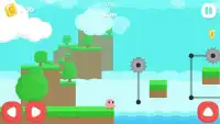 Kirby Run and Jump - Platformer Adventure for kids Screen Shot 1