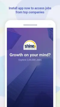 Shine Job Search Screen Shot 0