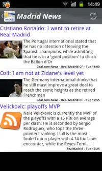 Madrid Foot News Screen Shot 1