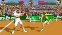 Spieler kämpfen Tennis Screen Shot 2