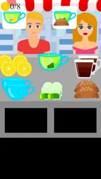 tea and coffee shop game Screen Shot 2