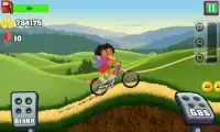 Super Dora Climb Bicycle - dora games for kids Screen Shot 4