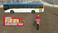 Moto Pizza delivery boy : Bike Driving Simulator Screen Shot 3