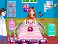 बेबी डॉक्टर लड़कियों को खेलों Screen Shot 6