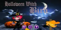Halloween witch bird Screen Shot 1