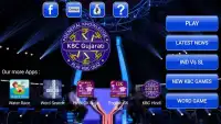 KBC Gujarati : Gk in Gujarati 2017 Quiz Game Screen Shot 1