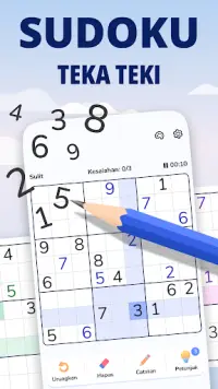 Sudoku Teka teki: Classic Game Screen Shot 0