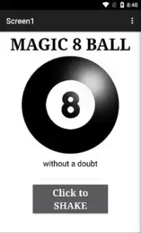 Magic 8 Ball Screen Shot 1