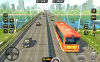 Городской автобус-вождение Sim 2018: бесплатная Screen Shot 2