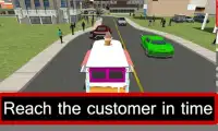 Ice Cream Delivery Truck: Transport Van Simulator Screen Shot 1