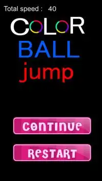 color ball jumping Screen Shot 6