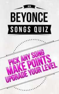 Beyonce - Songs Quiz Screen Shot 2