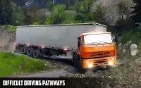 Simulasi pemandu trak 3D Cargo Truck Euro Screen Shot 2