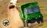 Truck Hill Driving Simulator-Free Army Truck game Screen Shot 0