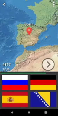 MapMaster Free - Geography game Screen Shot 4