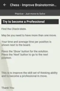 Chess - Improve your Skills Screen Shot 7