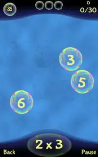 Bubble Math Screen Shot 2