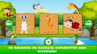 Puzzles para crianças: jogo educativo Screen Shot 0