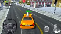 Taxi Driving City Simulator - Free Cab Sim Game 3D Screen Shot 6