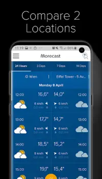 Weather Forecast, Radar & Widget - Morecast Screen Shot 5