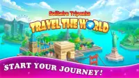 Solitaire Tripeaks: Travel The World Screen Shot 2
