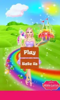 Magic Princess Barbie Dress Up Game For Girls Screen Shot 0