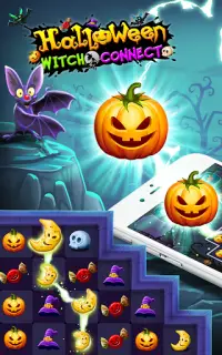 Halloween Witch Connect - Halloween games Screen Shot 5