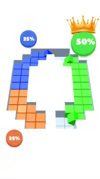 Color Blocks vs Blocks 3D - Blocks battle Screen Shot 7
